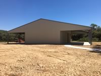 40'x60'x20' bolt up with TWO-25'x60' lean too's