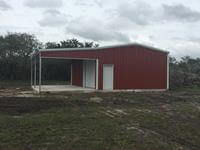 25'x 30' x 12' Work Room with Roll-up Door