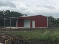 25'x 30' x 12' Work Room with Roll-up Door