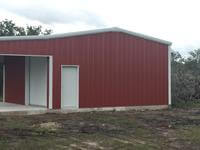 25'x 30' x 12' Work Room with Roll-up Door