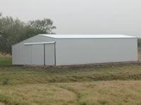 Hay Barn with Sliding Doors