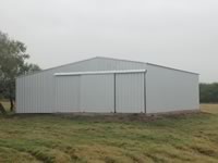Hay Barn with Sliding Doors