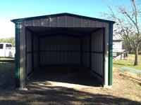 Small Tractor Shed in Yorktown, TX