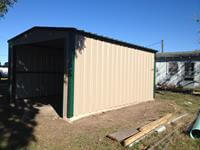 Small Tractor Shed in Yorktown, TX
