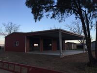 3 bay tractor shed in Westhoff Texas