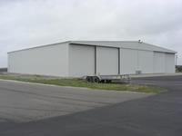 120 ' x 120' x 24 bolt up structure with electric doors