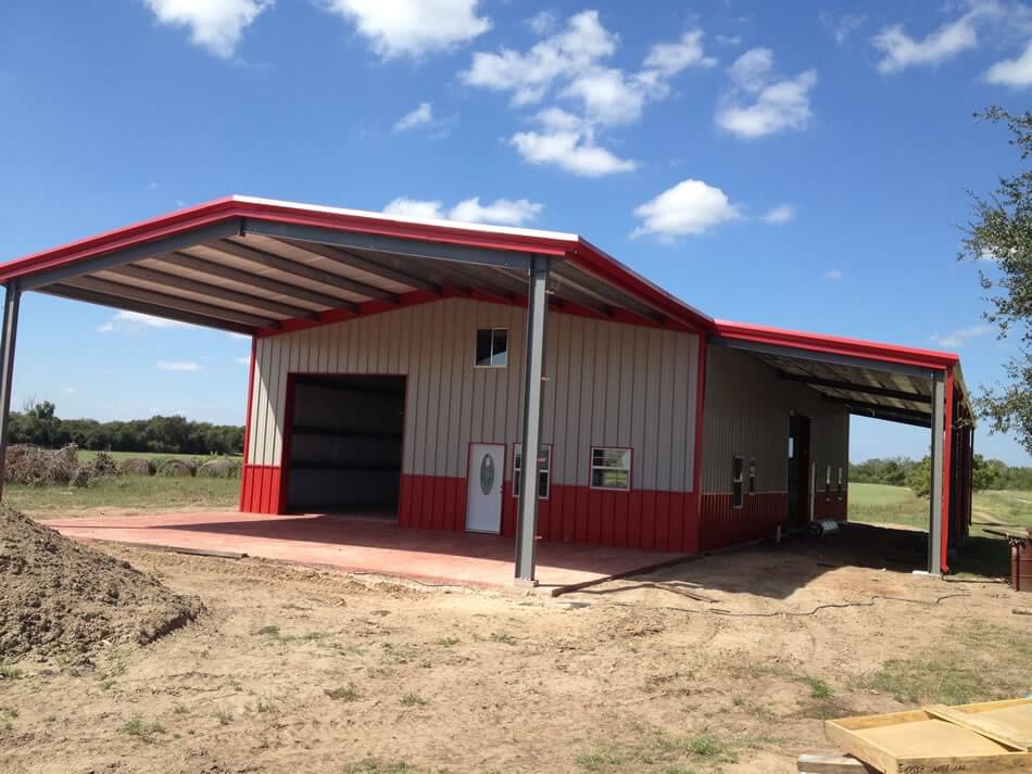 Commercial Steel Metal building erector contractor 